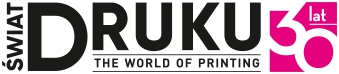 Świat DRUKU Logo 30 lat